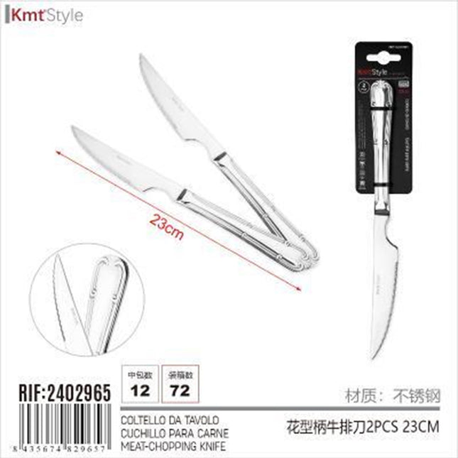 2Pcs Beef  Knife