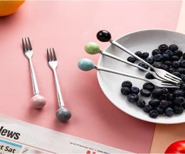 Stainless Steel Fruit Fork