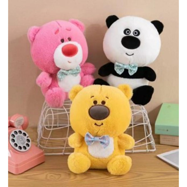 Three Color Sitting Bear