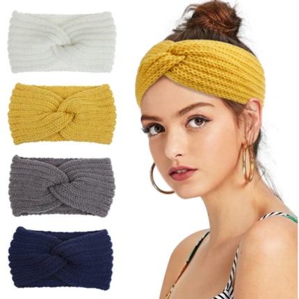 Knitted hair band