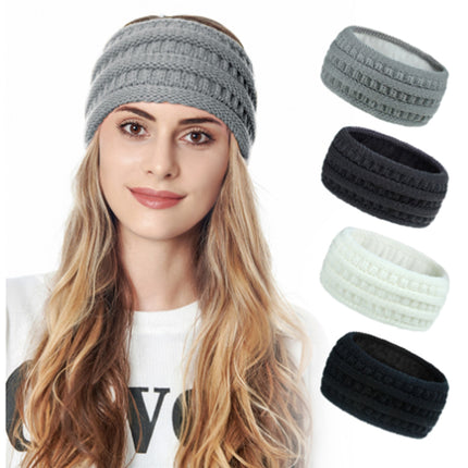 Knitted hair band