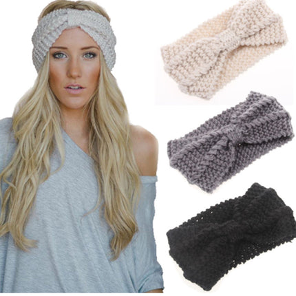 Knitted hair band