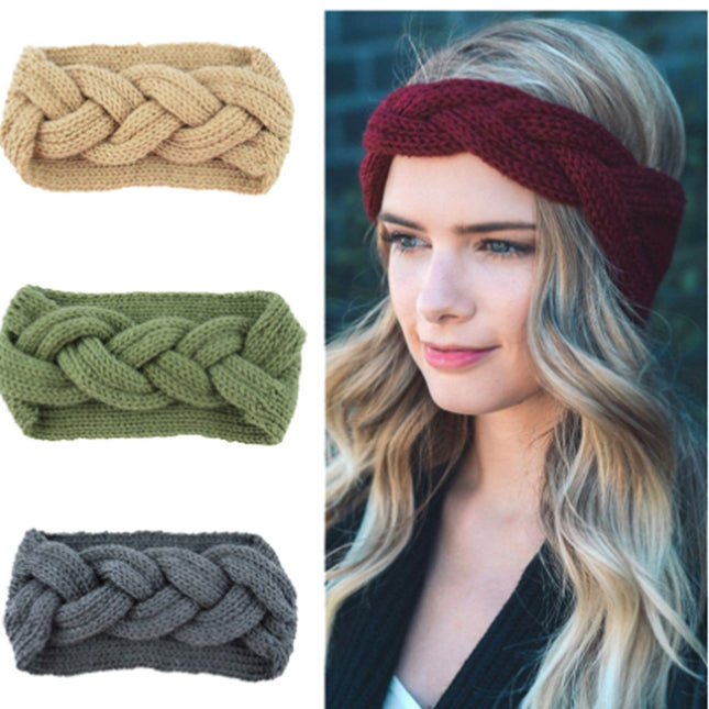 Knitted hair band