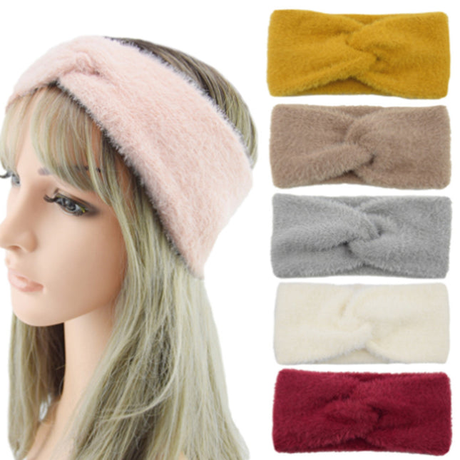 Knitted hair band