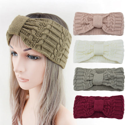 Knitted hair band