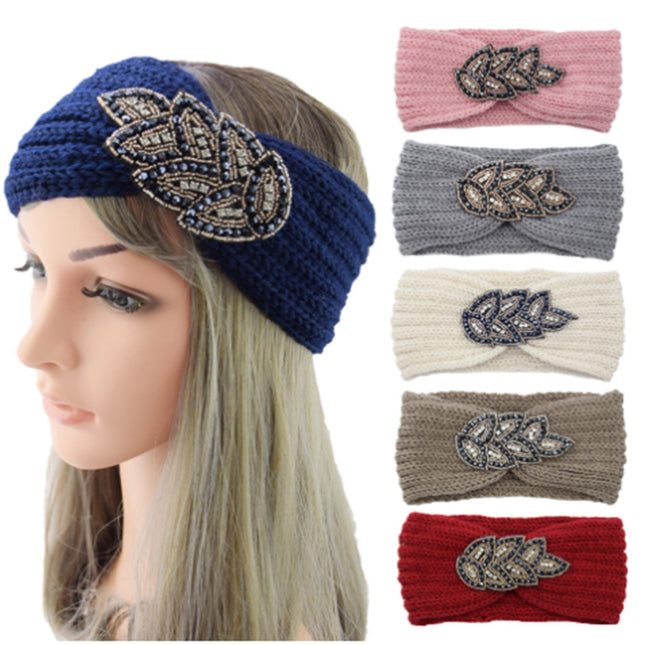 Knitted hair band