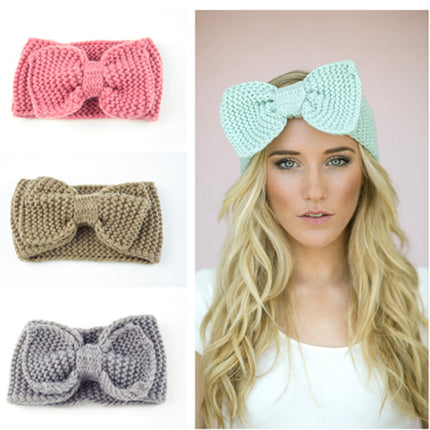 Knitted hair band