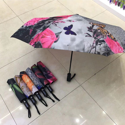 three fold umbrella