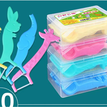 Kid'S Dental Floss Pick 20Pcs