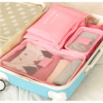 6Pcs/Set Travel Receive Bag