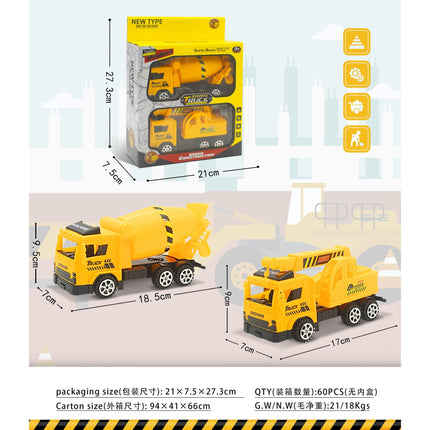 Inertance Construction Vehicles