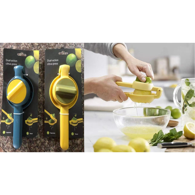 Dual-Action Citrus Press