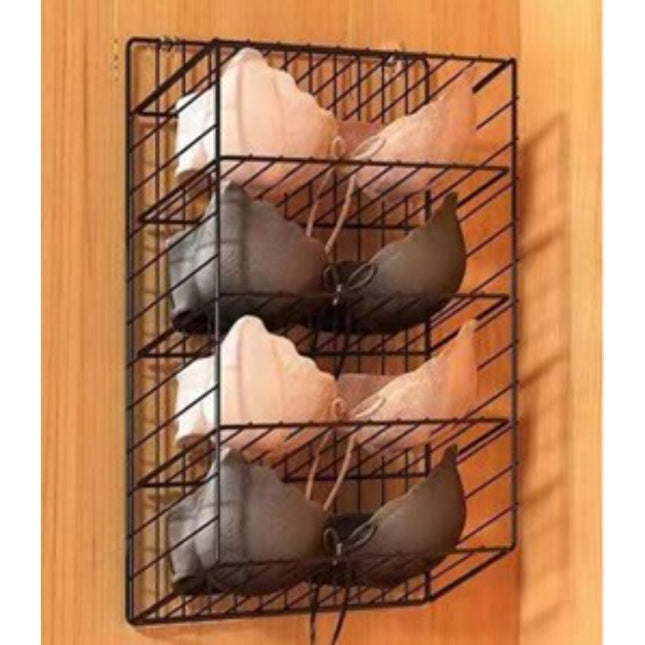 מתלה אחסון למקל ללא עקבות