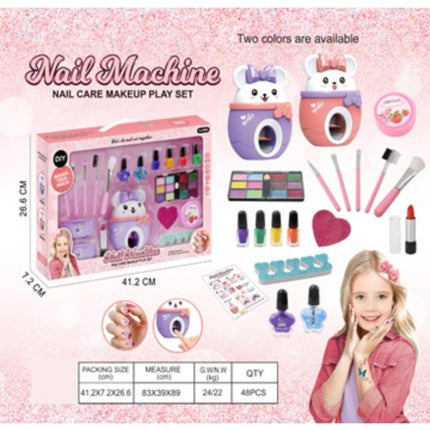 Diy Kids Beauty Nail And Madeup Set