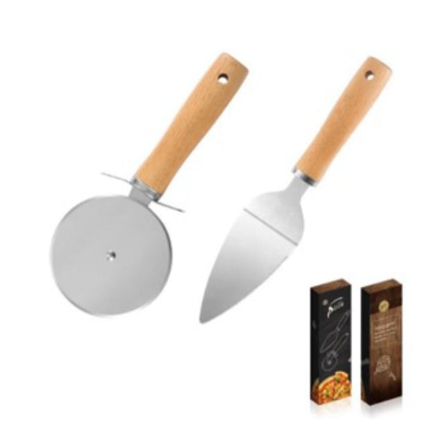 Pizza Cutter And Pizza Shovel