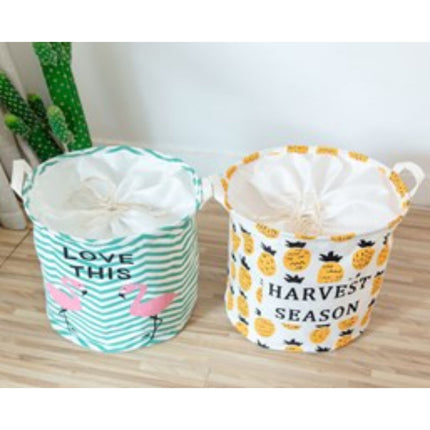 Canvas Laundry Basket