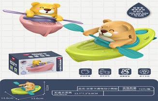 Bathroom Electric Cartoon Teddy Bear Boat