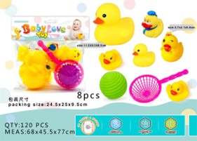 שלושה ברווזים באזור Bb משרוקית משרוקית אמא ברווז