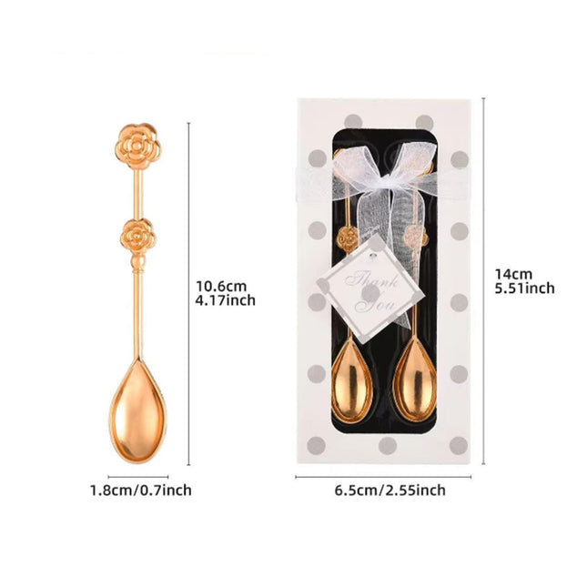 2Pcs Coffee Spoon