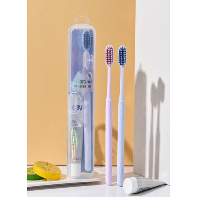 1Pcs Toothbrush With Paste Travel Set