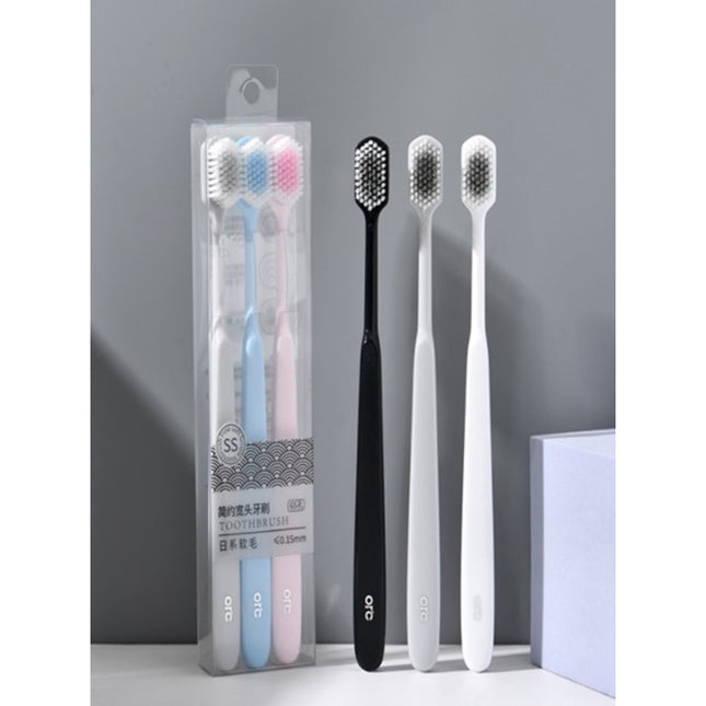 3Pcs Toothbrush Pvc Packing