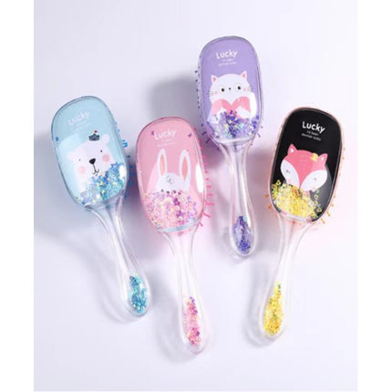 Sakura Glitter Hair Brush