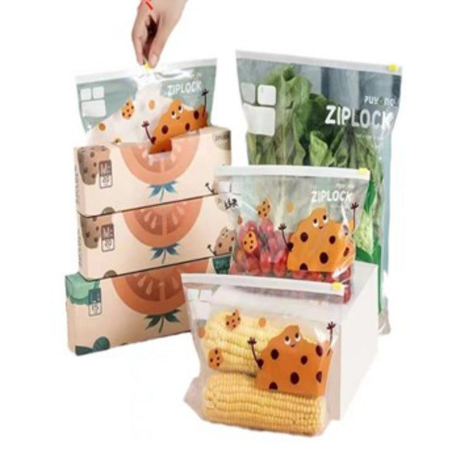 20Pcs Ziplock Pe Food Bag