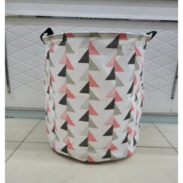 Geometric Figure Laundry Bucket