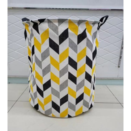 Geometric Figure Laundry Bucket