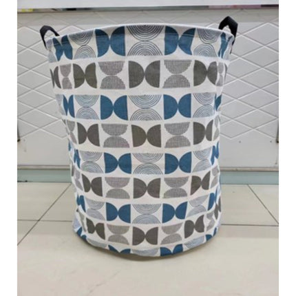 Geometric Figure Laundry Bucket