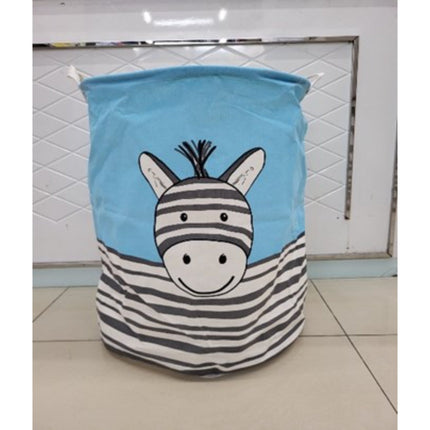 Cartoon Print Laundry Bucket