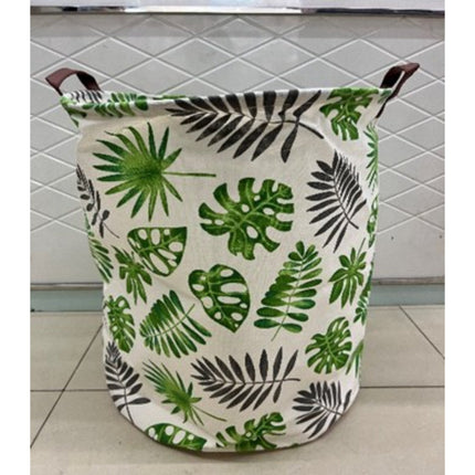 Cartoon Print Laundry Bucket