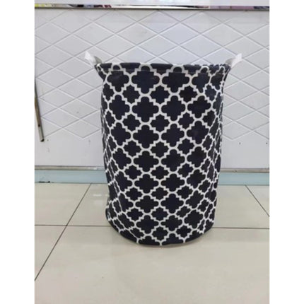 Cartoon Print Laundry Bucket