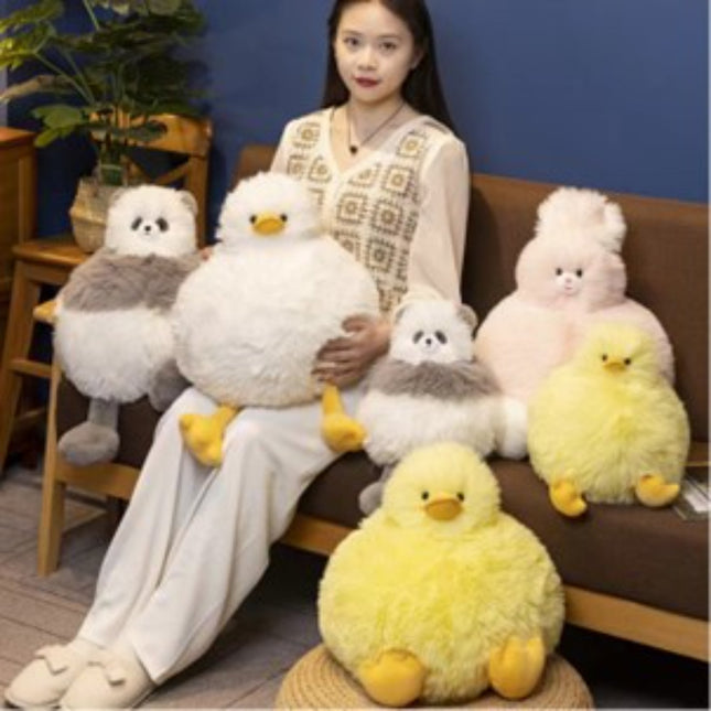 Long Hair Sitting Duck And Rabbit And Bear