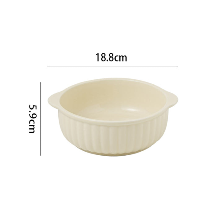 Ceramic Salad Bowl With Ear