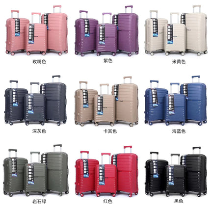 3Pcs Pp Luggage Set