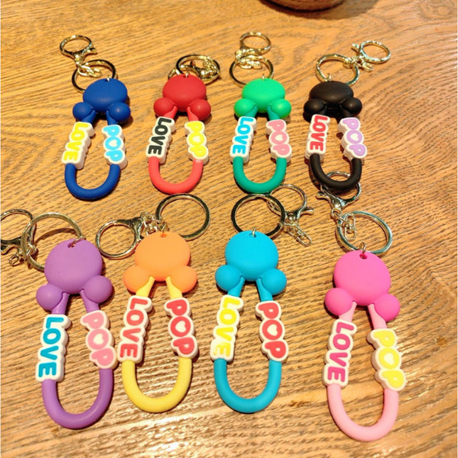 Mickey Head Keychain