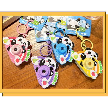 Panda Camera Keychain