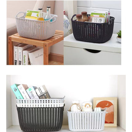 Imitation Rattan Basket