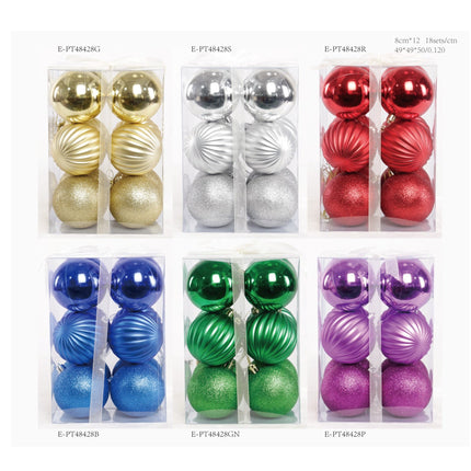 12pcs Christmas Balls