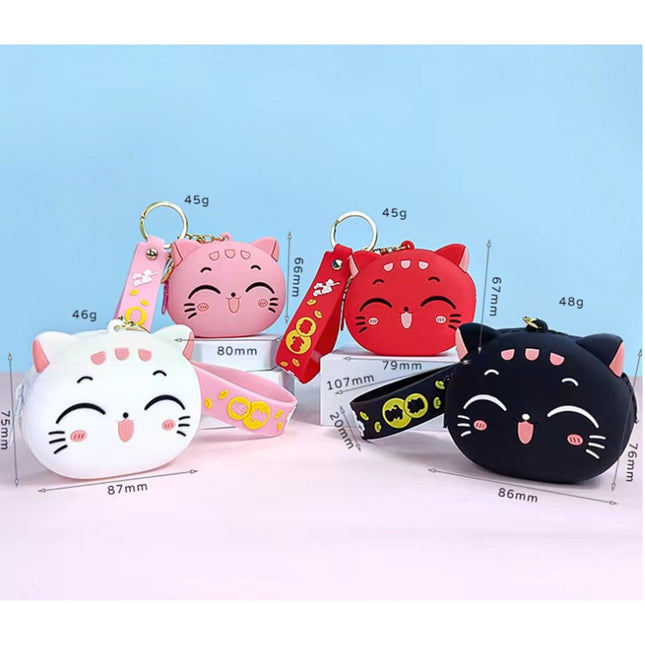 Money Cat Bags Keychain