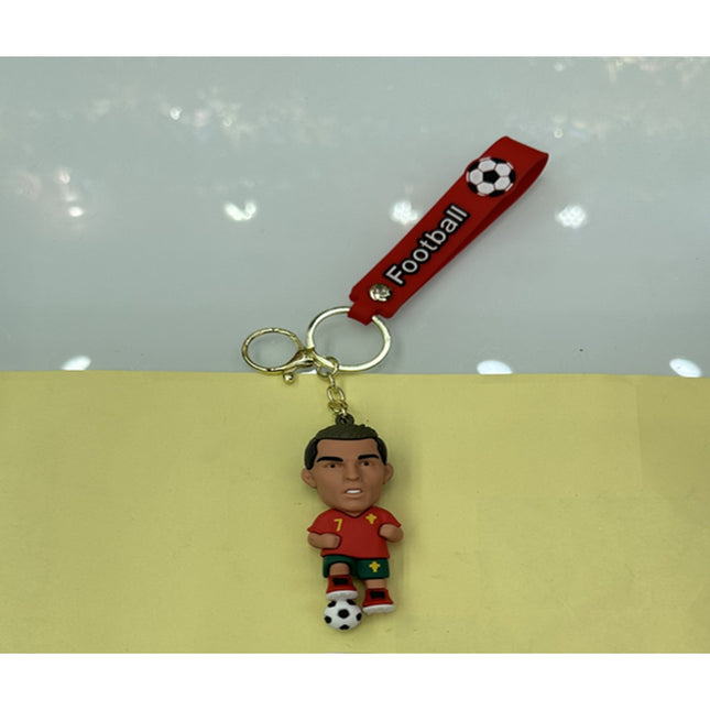 Football Player Keychain