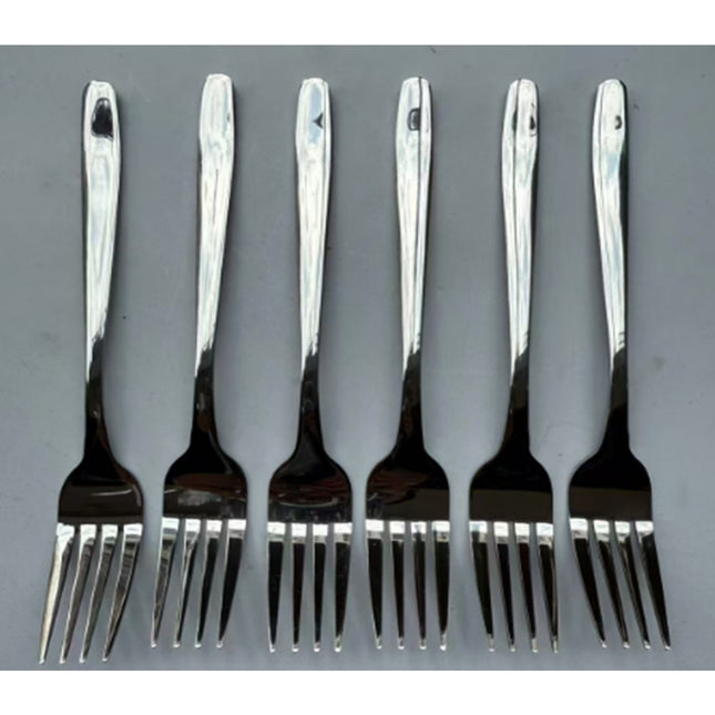6pcs Silver color   Fork