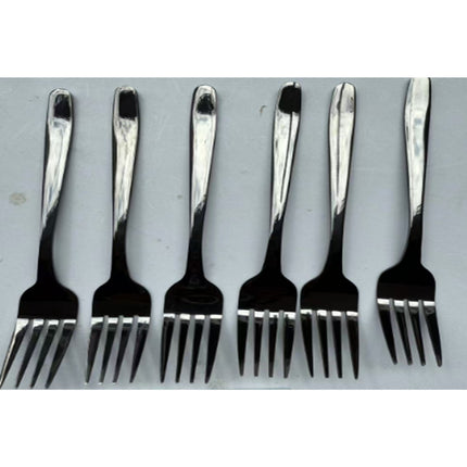 6pcs Black color   Fork