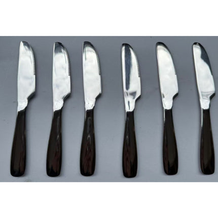 6pcs Silver color Knife