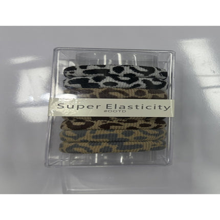 Leopard Print Hair Ties