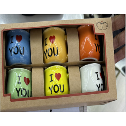 6pcs Small Coffee Cup