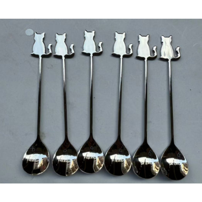 6pcs Silver Tea Spoon