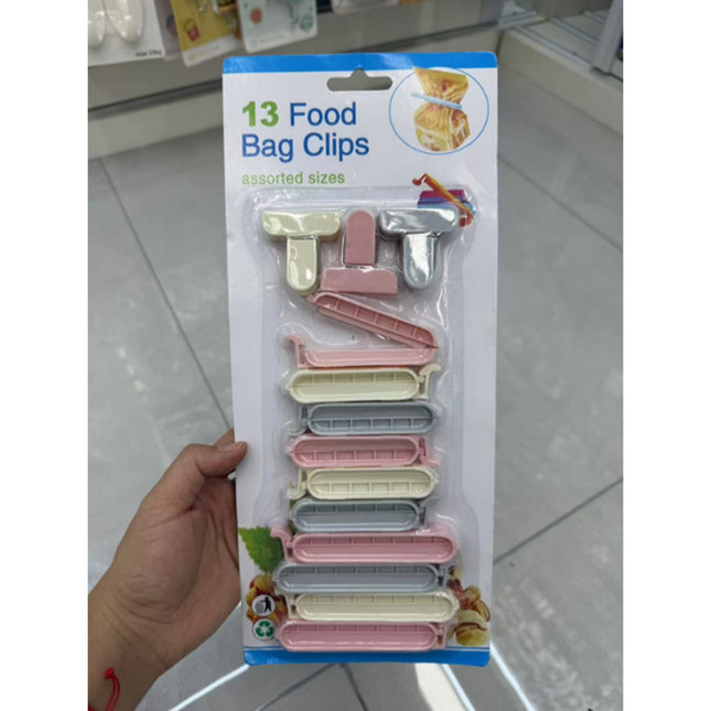 13pcs Food Bag Clips