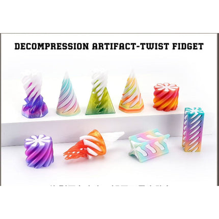 Decompression Artifact Twist Fidget